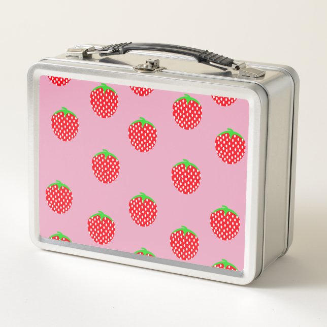 Berry Beautiful Summer Metall Brotdose (Vorderseite)