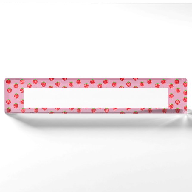 Berry Beautiful Summer Namensplakette (Vorderseite)