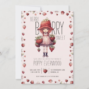 Berry Berry Sweet Birthday Einladung