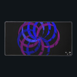 Berry Blend Gaming Mouse Pad Schreibtischunterlage<br><div class="desc">This multi color gaming mouse pad features a 3D circular cylinder theme fused in a 2D center design.  This product makes a great addition to a home studio,  home office,  work space or school computer lab.</div>