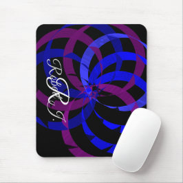 Berry Blend Geometric Mouse Pad Mousepad