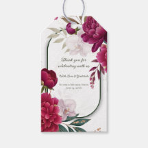 Berry Bloom Garden Floral Glam Wedding 