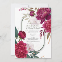 Berry Bloom Garten Florale Glam Hochzeit 