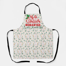 Berry Branch Santa's Lieblings-Koch Weihnachts-Par Schürze