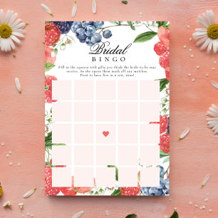 Berry Brautparty Bridal Gift Bingo Game Einladung