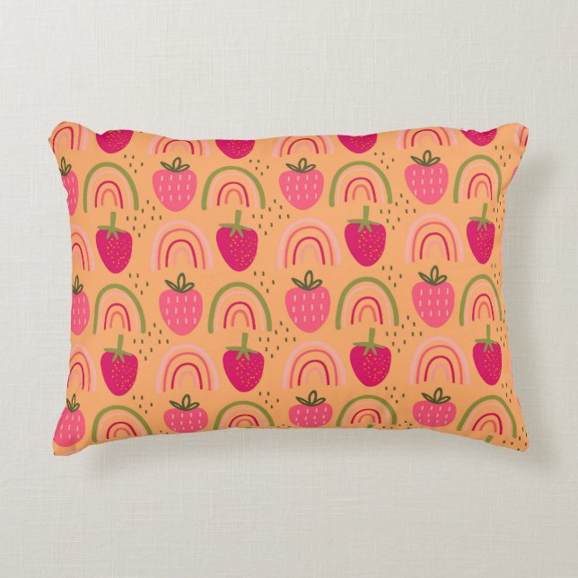 Berry Bright Themed Dekokissen (Vorderseite)