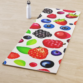 Berry Burst: Fruchtmuster Yogamatte