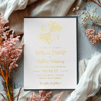 Berry Bush Monogram Hosting mit Eltern Wedding