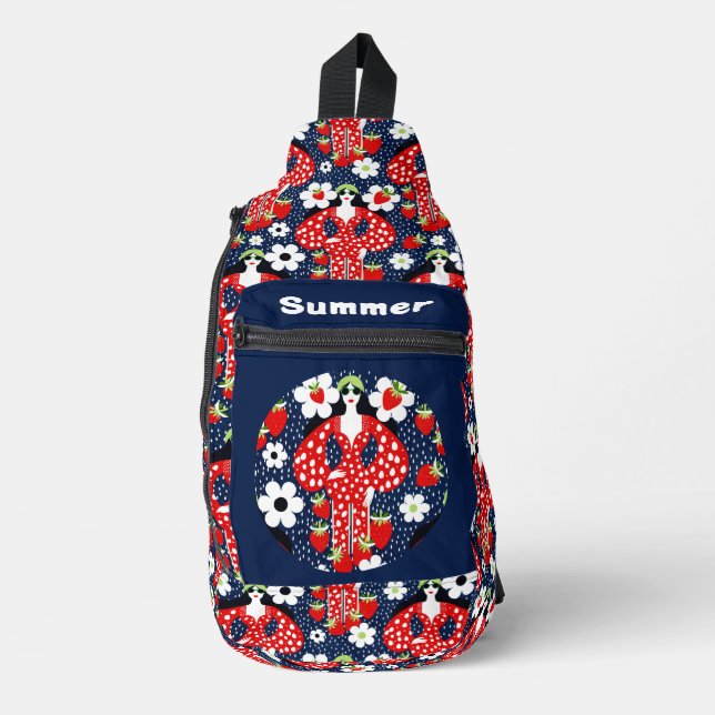 Berry Chic Crossbody Bag (Vorderseite)