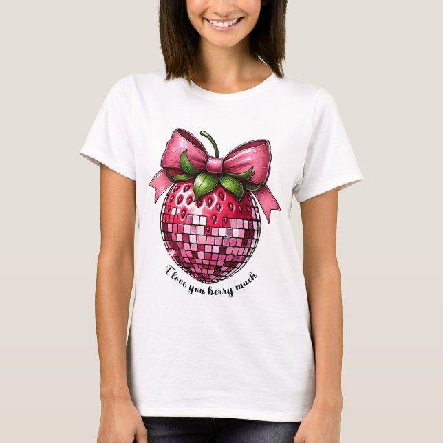 Berry Disco Liebe T-Shirt (Vorderseite)