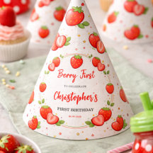 Berry Erster Geburtstag | Erdbeere 1. Geburtstag