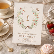 Berry-Erstgeburtstag-Kranz-Gartenparty