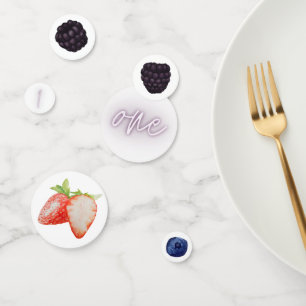 Berry First 1. Geburtstag Gemischte Berry PA Konfetti