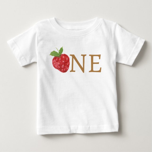 Berry First 1. Strawberry Birthday Baby T-shirt (Vorderseite)