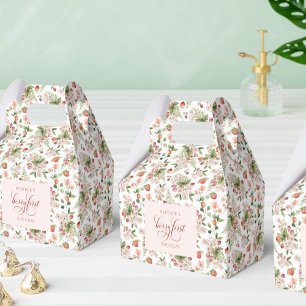 Berry First Birthday Favor Box Geschenkschachtel