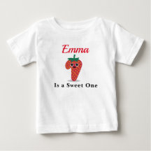 Berry First Birthday Sweet a T - Shirt