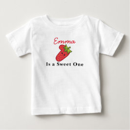Berry First Birthday Sweet one Baby T-shirt