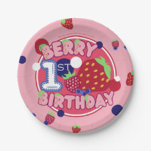 Berry First Birthday Tellers