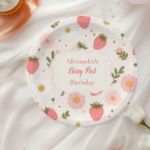 Berry First | Niedliche Erdbeere Mädchen 1. Geburt