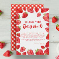 Berry First Strawberry Summer Birthday