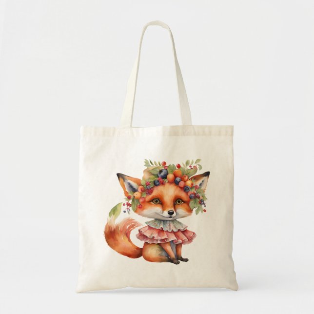 Berry Fox Blossom Tragetasche (Vorne)