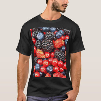Berry-Fresh Background Mosaik T-Shirt