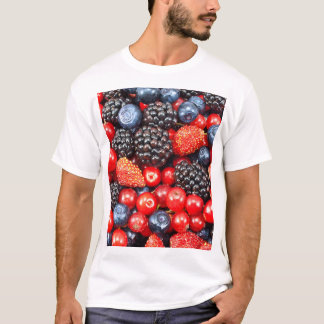 Berry-Fresh Background Mosaik T-Shirt