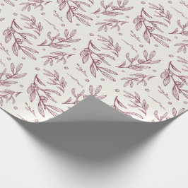 Berry Imprint | Pflaume | Urlaub Geschenkpapier