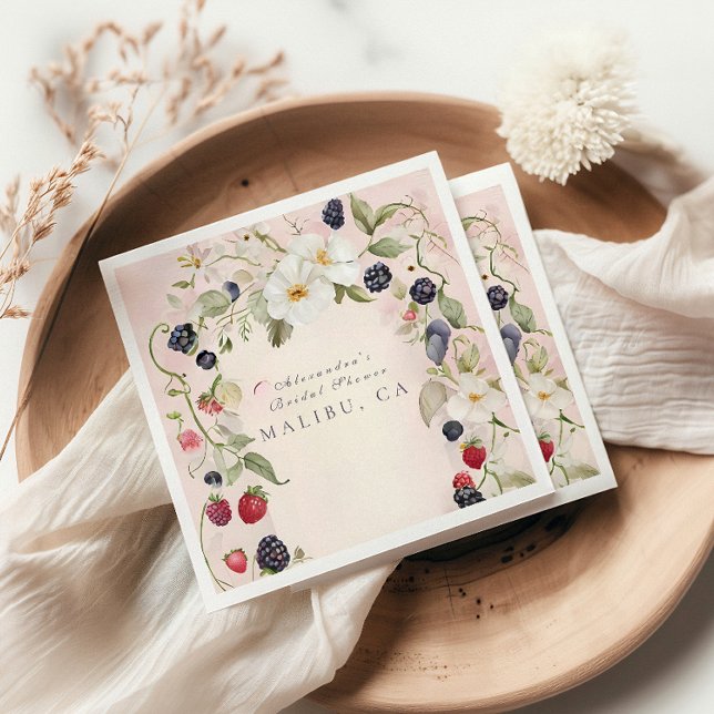 Berry in Liebe Dusche Serviette (Von Creator hochgeladen)