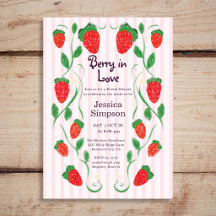 Berry in Love Garden Pink Bridal Shower