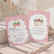Berry in Love Strawberry Bridal Shower
