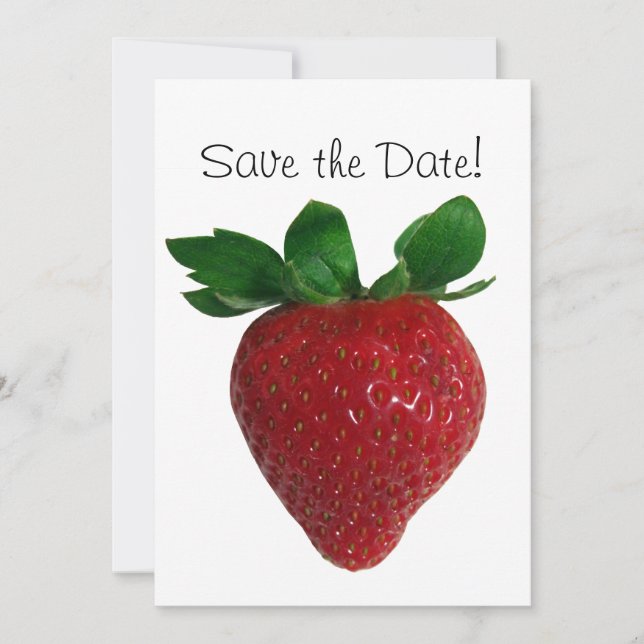 Berry Invitations Save The Date (Vorderseite)