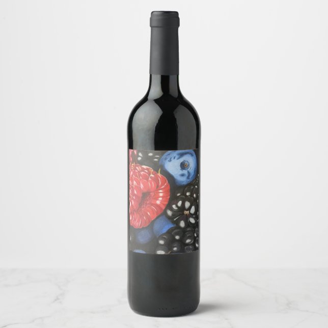 Berry Jumble Weinetikett (Vorderseite)