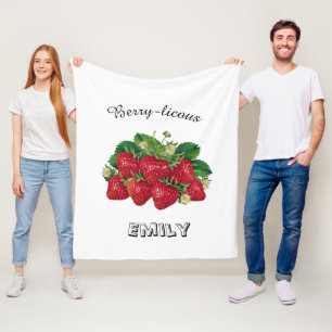 Berry-licous Fleecedecke