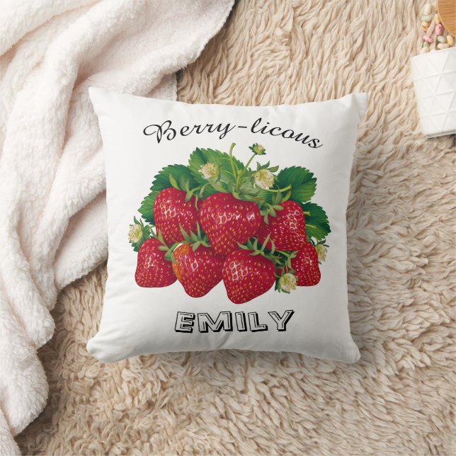 Berry-licous Kissen (Decke)