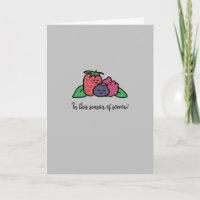 "Berry Loved" Niedliche und herzliche Sympathiekar
