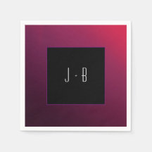 Berry Minimalistisch Napkin