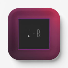 Berry Minimalistische, individuell anpassbare Papi Pappteller