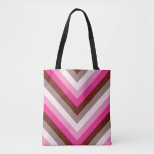 Berry Mocha Zickzack Tasche