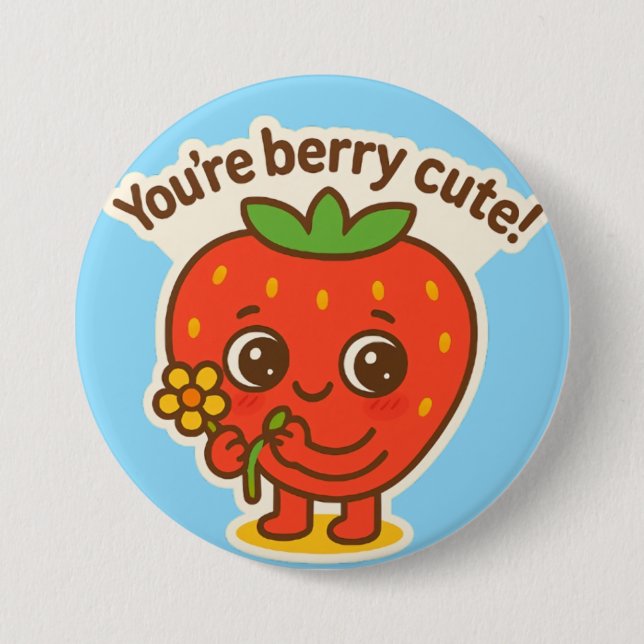 Berry niedlich Button (Vorderseite)