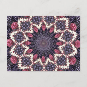 Berry Patchwork Postkarte