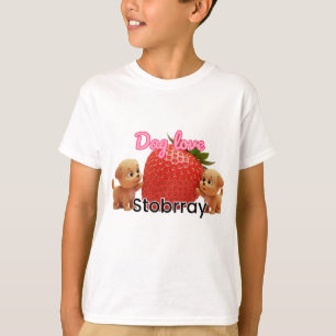 "Berry Paws: Hunde-Liebe & Erdbeerdesign" T-Shirt