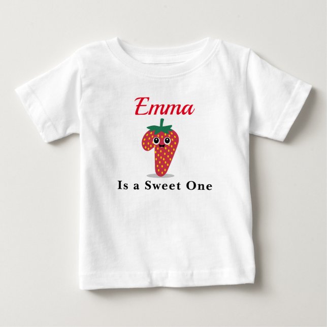 Berry Premier Anniversaire Sweet one T-shirt (Devant)
