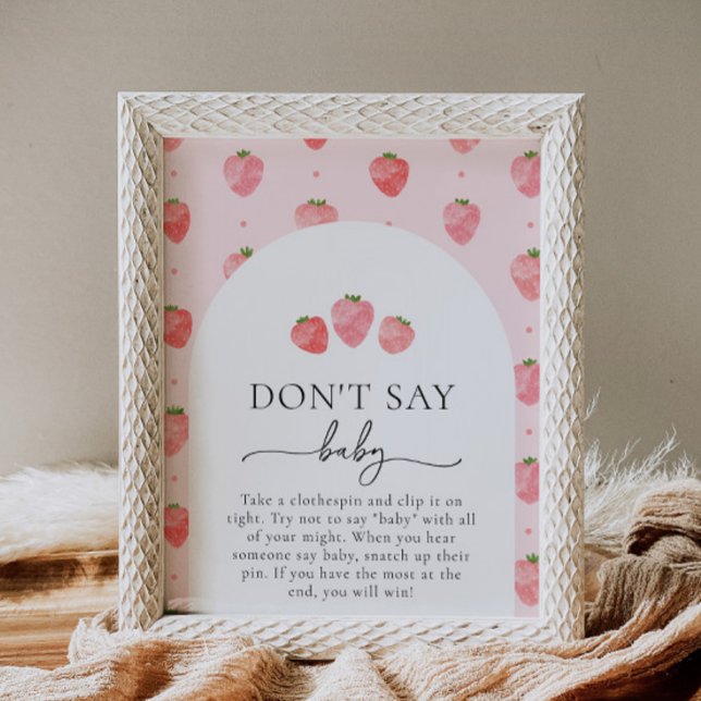 Berry Say Baby Game Sign (Von Creator hochgeladen)