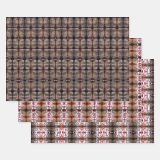 Berry Shade Inspiriert Holiday Paper Gift Wrap Geschenkpapier Set (Set)