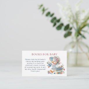 Berry Silly Goose Blaubeerbücher für Baby Shower Begleitkarte