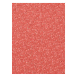 Berry Strawberry Cherry White Hand drawn Modern. Tischdecke