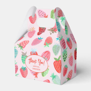 Berry süße Baby Shower Erdbeere Geschenkschachtel