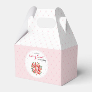 Berry Sweet 1. Geburtstag Geschenkschachtel
