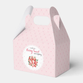 Berry Sweet 1. Geburtstag Geschenkschachtel